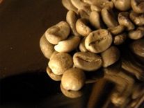 Green (unroasted) coffee beans