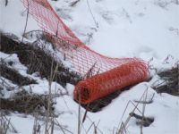 Roll of Snow Fencing